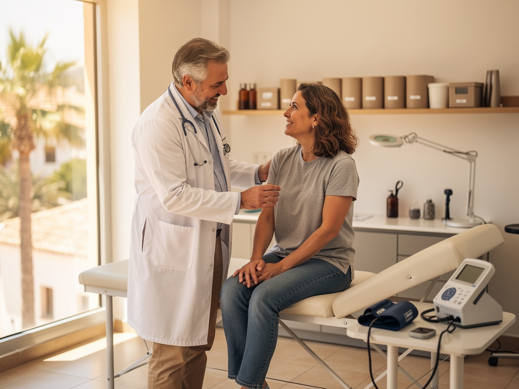 Fachrichtungsbild für Allgemeinmedizin, Innere Medizin, Orthopädie, Physiotherapie, Ernährungsmedizin, Osteopathie, Akupunktur, Sportmedizin